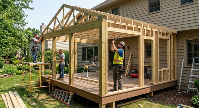 Enclosed Deck Installation in Seattle, WA