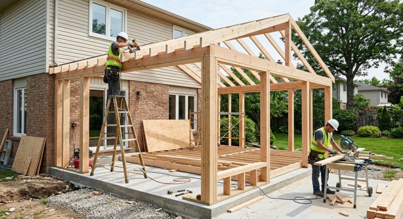 Sunroom Addition Construction in Charlotte, NC