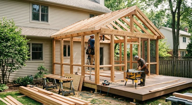 Deck Enclosure Construction in Nashville, TN