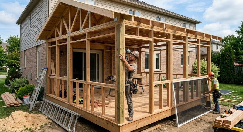Deck Enclosure Construction in Nashville, TN