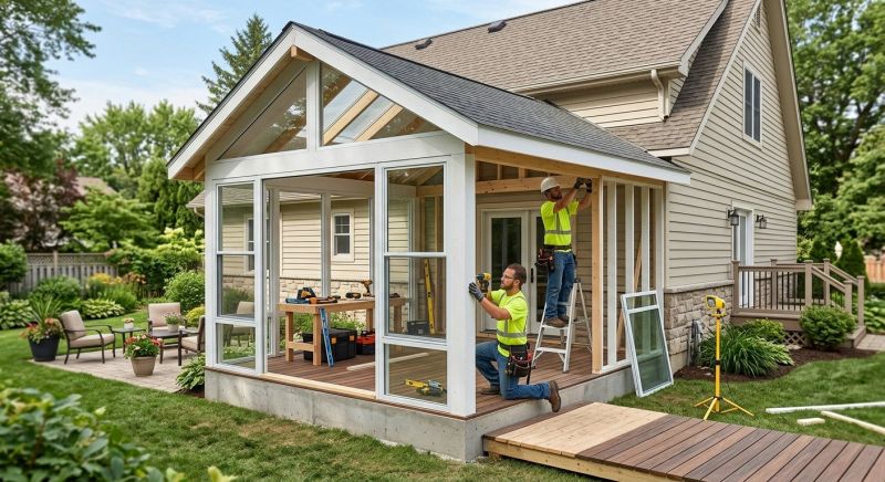 Deck Enclosure Construction in Seattle, WA