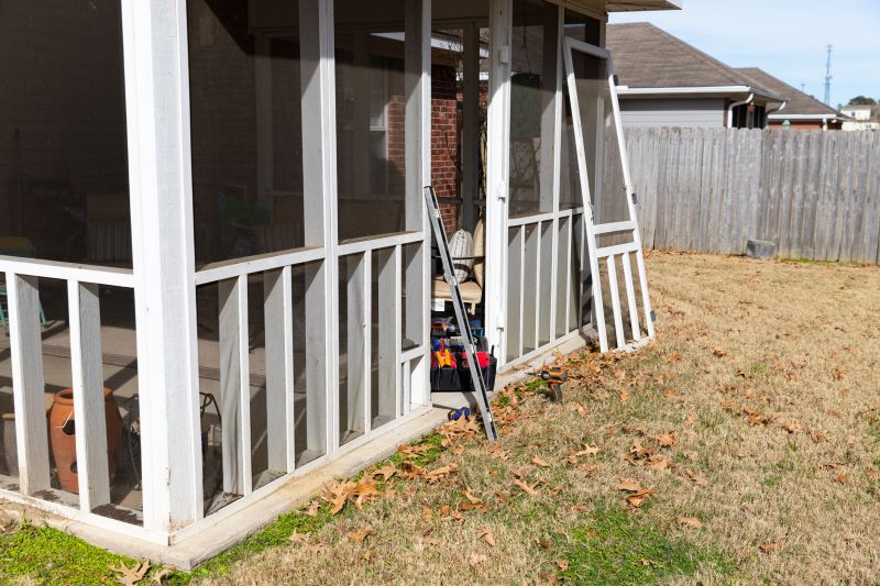 Enclosed Patio Installation in Asheville, NC