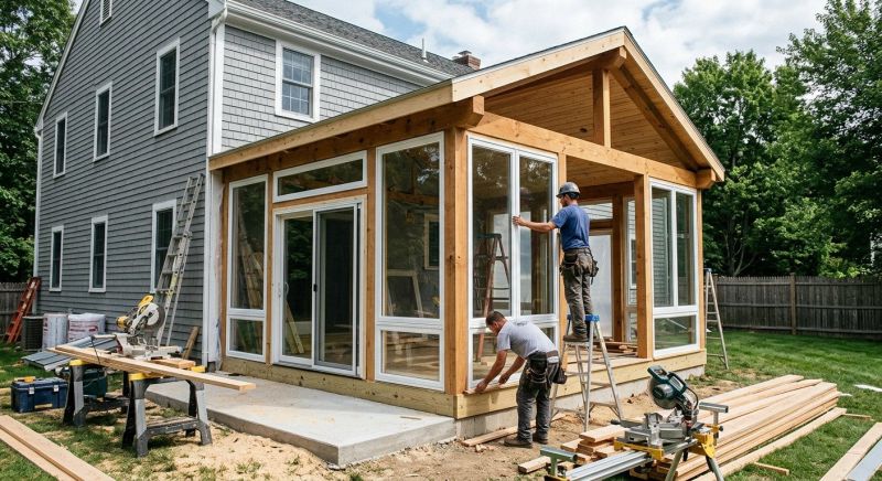 Enclosed Porch Installation in Nashville, TN