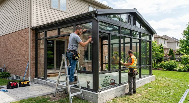 Patio Enclosure Installation in Longmont, CO