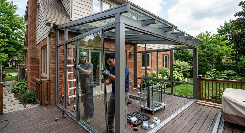 Patio Enclosure Installation in Dallas, TX