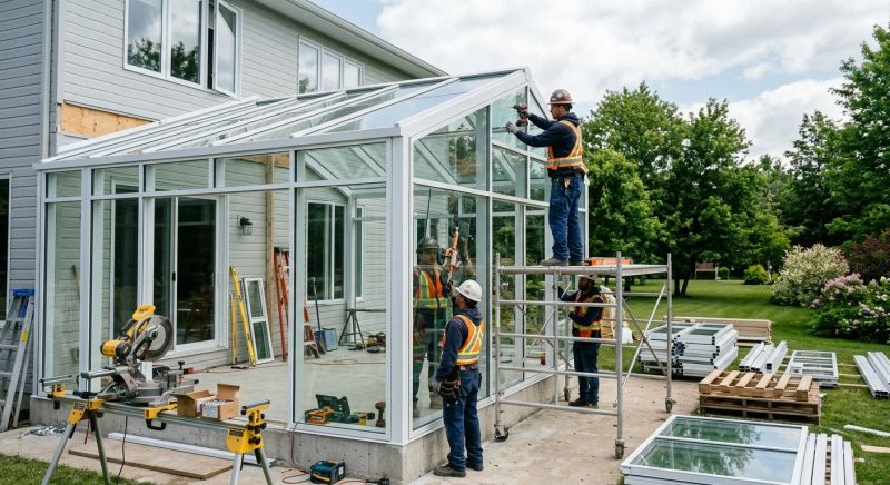 Solarium Installation in Seattle, WA