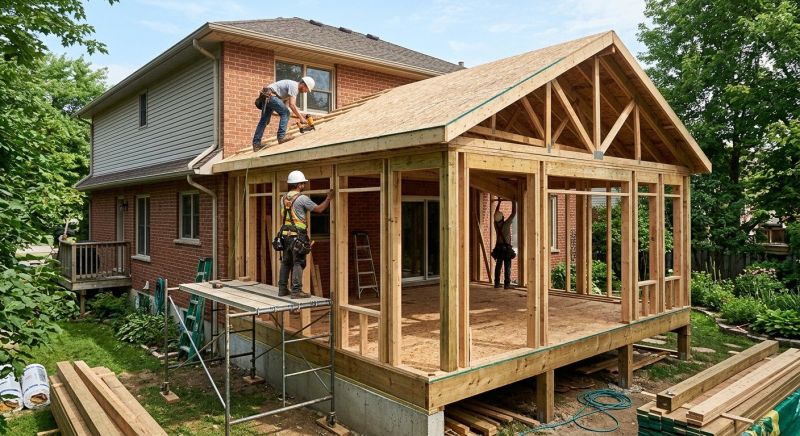 Sunroom Addition Construction in Cincinnati, OH