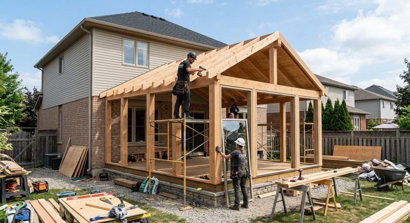 Sunroom Addition Construction in Boulder, CO
