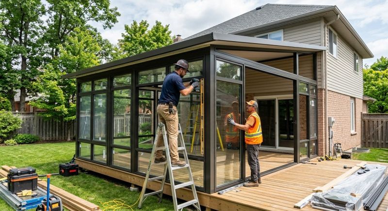 Three Season Room Installation in Dallas, TX